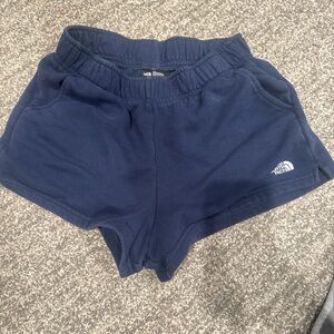 The North Face Dark Blue Elastic Waist Shorts
